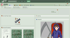 Desktop Screenshot of brentm.deviantart.com