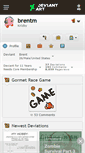 Mobile Screenshot of brentm.deviantart.com