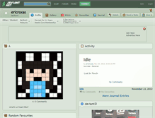 Tablet Screenshot of ericroxas.deviantart.com