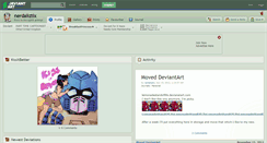 Desktop Screenshot of nerdaliztix.deviantart.com