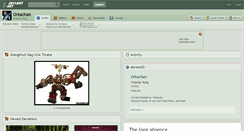 Desktop Screenshot of orkachan.deviantart.com