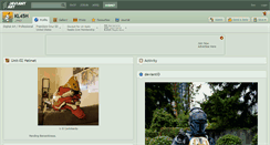 Desktop Screenshot of kl45h.deviantart.com