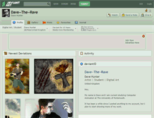 Tablet Screenshot of dave--the--rave.deviantart.com