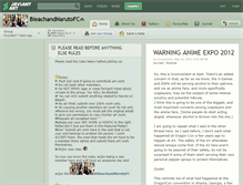 Tablet Screenshot of bleachandnarutofc.deviantart.com