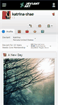 Mobile Screenshot of katrina-shae.deviantart.com