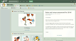 Desktop Screenshot of nom-con.deviantart.com