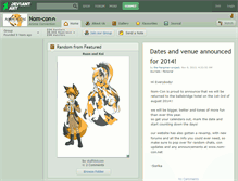 Tablet Screenshot of nom-con.deviantart.com
