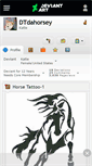Mobile Screenshot of dtdahorsey.deviantart.com