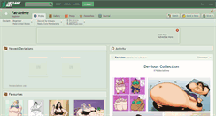 Desktop Screenshot of fat-anime.deviantart.com