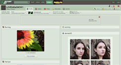 Desktop Screenshot of loveinthesnow.deviantart.com