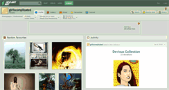 Desktop Screenshot of girliscomplicated.deviantart.com