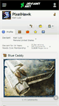 Mobile Screenshot of pixelhawk.deviantart.com