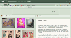 Desktop Screenshot of bigj1992.deviantart.com