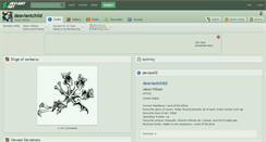 Desktop Screenshot of deaviantchild.deviantart.com