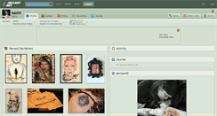 Desktop Screenshot of kasini.deviantart.com