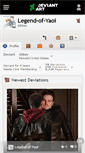 Mobile Screenshot of legend-of-yaoi.deviantart.com