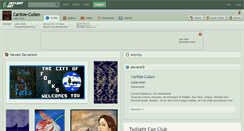 Desktop Screenshot of carlisle-cullen.deviantart.com