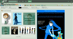 Desktop Screenshot of natthepopcornfairy.deviantart.com