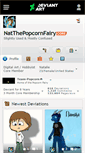 Mobile Screenshot of natthepopcornfairy.deviantart.com