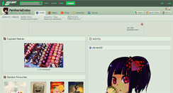 Desktop Screenshot of pantheriaendou.deviantart.com