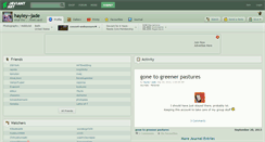 Desktop Screenshot of hayley--jade.deviantart.com
