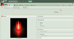 Desktop Screenshot of eyern.deviantart.com