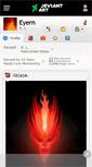Mobile Screenshot of eyern.deviantart.com