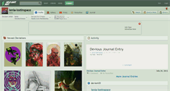 Desktop Screenshot of lenia-lostinspace.deviantart.com