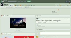 Desktop Screenshot of niblince.deviantart.com