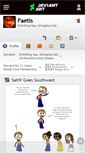 Mobile Screenshot of faetis.deviantart.com