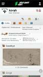 Mobile Screenshot of kovah.deviantart.com