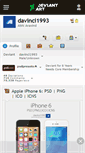 Mobile Screenshot of davinci1993.deviantart.com