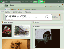 Tablet Screenshot of alblas---timms.deviantart.com