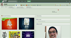 Desktop Screenshot of limex.deviantart.com