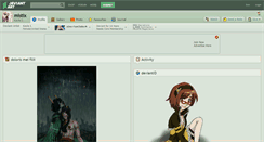 Desktop Screenshot of mistix.deviantart.com