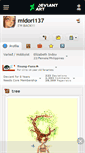 Mobile Screenshot of midori137.deviantart.com