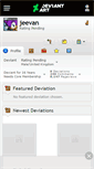 Mobile Screenshot of jeevan.deviantart.com