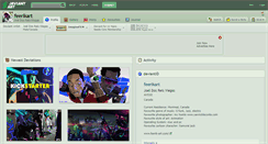 Desktop Screenshot of feerikart.deviantart.com