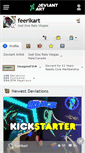 Mobile Screenshot of feerikart.deviantart.com