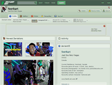 Tablet Screenshot of feerikart.deviantart.com