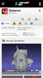 Mobile Screenshot of ebalance.deviantart.com
