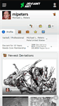 Mobile Screenshot of mlpeters.deviantart.com