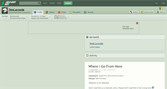 Desktop Screenshot of deslacooda.deviantart.com