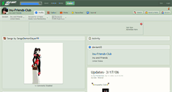 Desktop Screenshot of inu-friends-club.deviantart.com