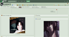 Desktop Screenshot of crystalstar38.deviantart.com