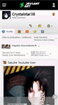 Mobile Screenshot of crystalstar38.deviantart.com