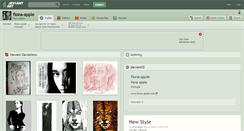 Desktop Screenshot of fiona-apple.deviantart.com