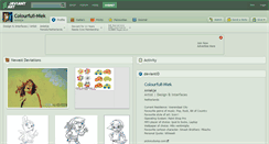 Desktop Screenshot of colourfull-niek.deviantart.com
