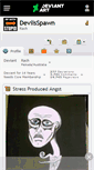 Mobile Screenshot of devilsspawn.deviantart.com