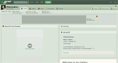 Desktop Screenshot of peterandrew.deviantart.com